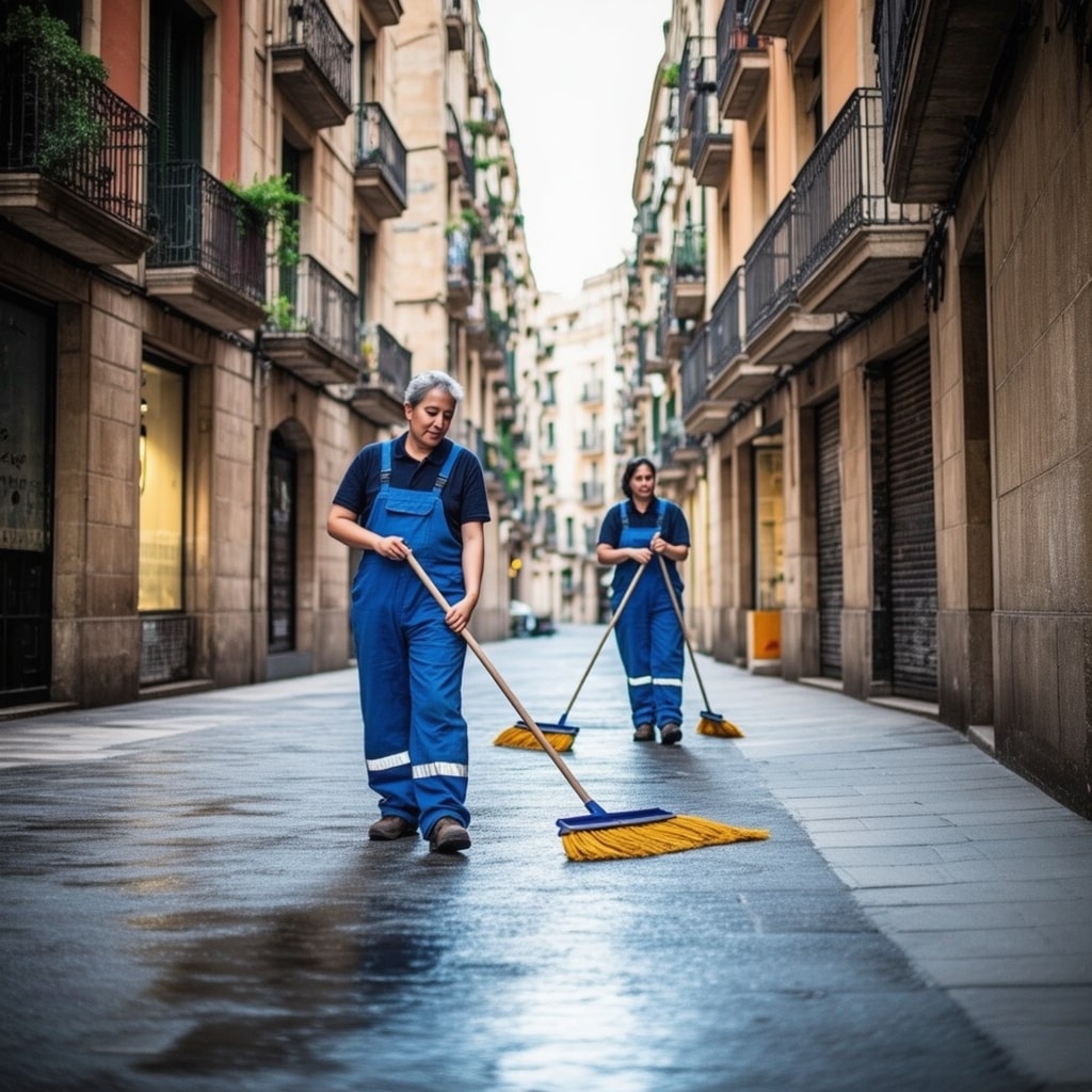 Neteja professional post buidat de pisos i locals a Manlleu