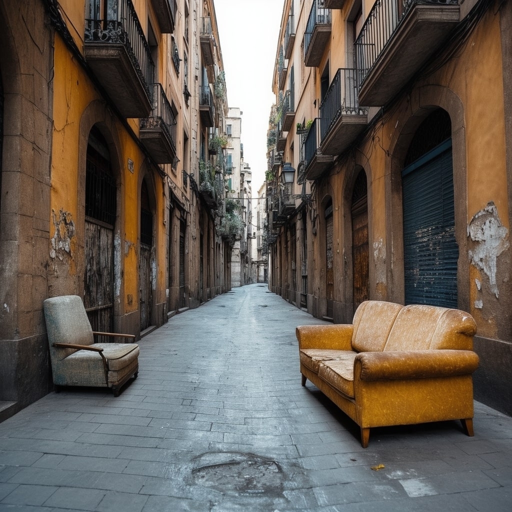 Vaciado de locales comerciales en Anglès