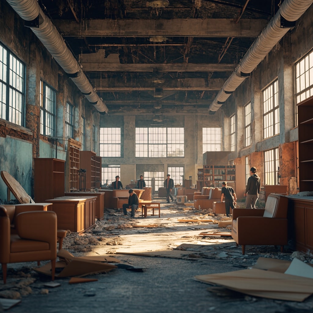 Vaciado de locales comerciales eficiente en Girona