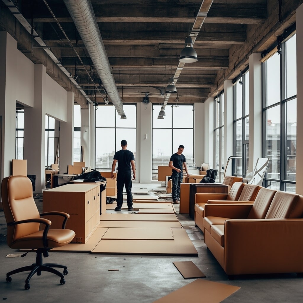 Proceso de vaciado de locales comerciales paso a paso